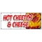 Signmission HOT CHEETOS & CHEESE BANNER SIGN melted mexican chili tex mex food B-120 Hot Cheetos & Cheese - alternate 1